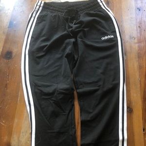 Adidas striped joggers w/ drawstring, track pants